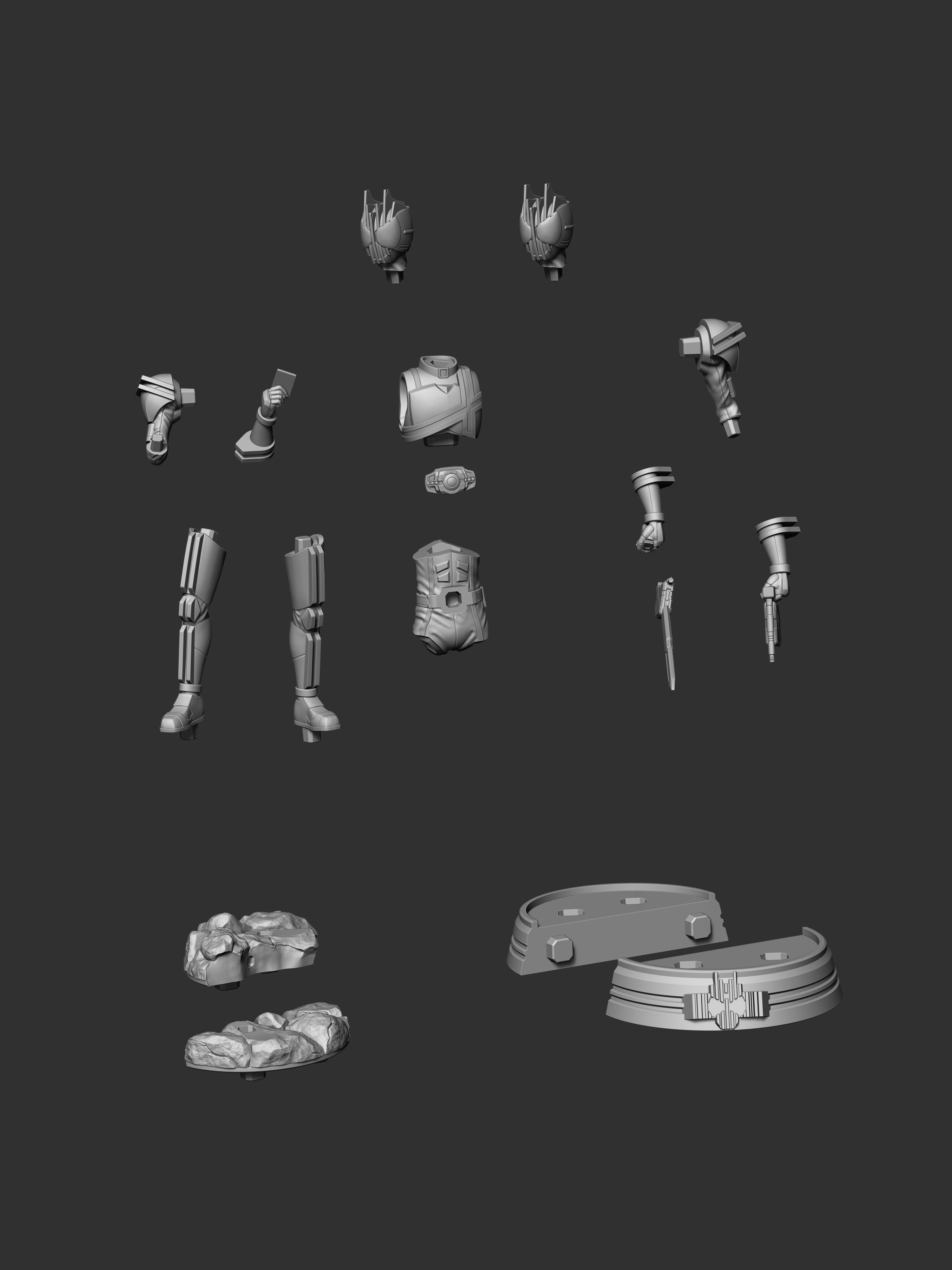 Kamen Rider Decade 3D print model_10