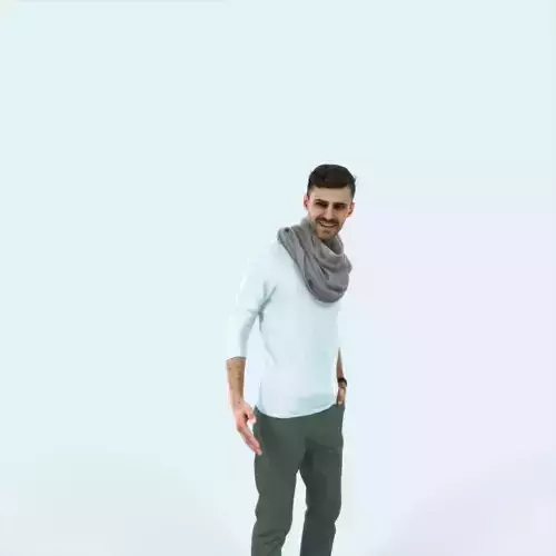 Posture 03K Couple Casual Man