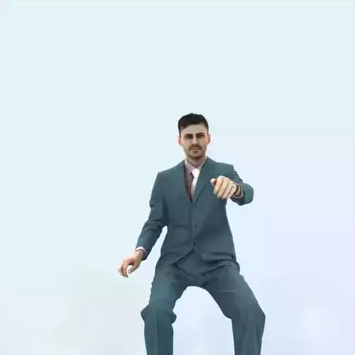 Posture 20K Driver Driving Sitting Elegant Business Man