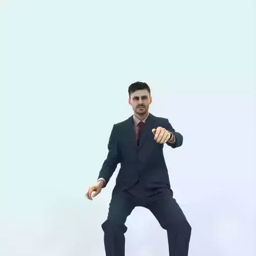 Posture 20J Driver Driving Sitting Elegant Man