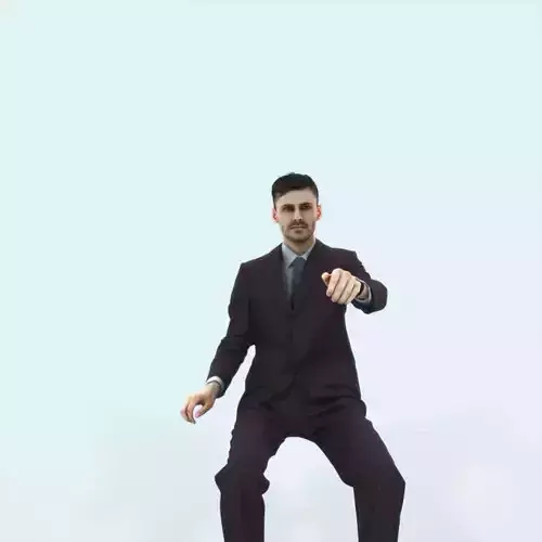 Posture 20I Driver Driving Sitting Elegant Man