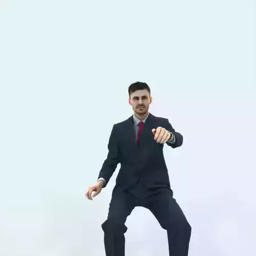 Posture 20G Driver Driving Sitting Elegant Man