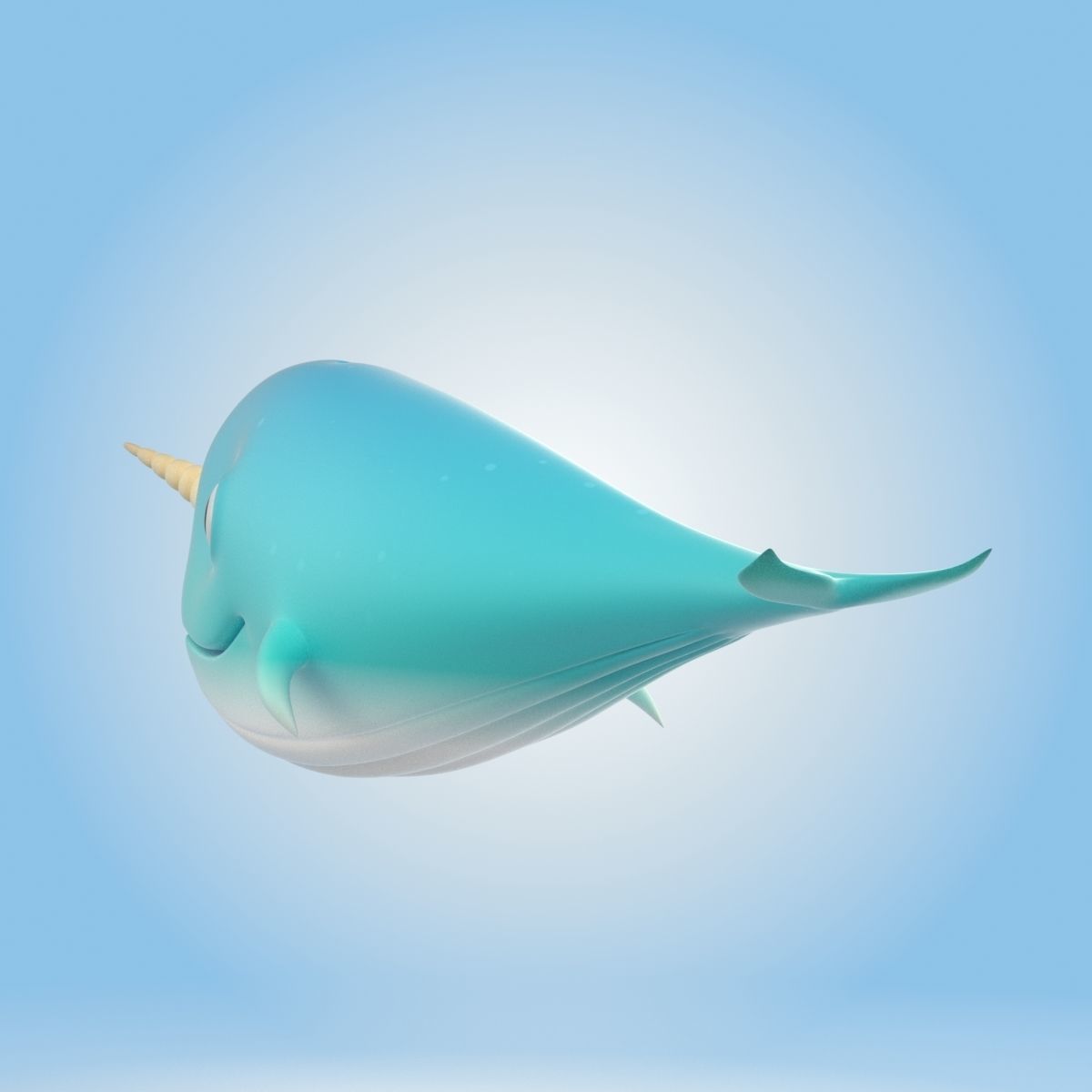 Narwhal 3D model_3