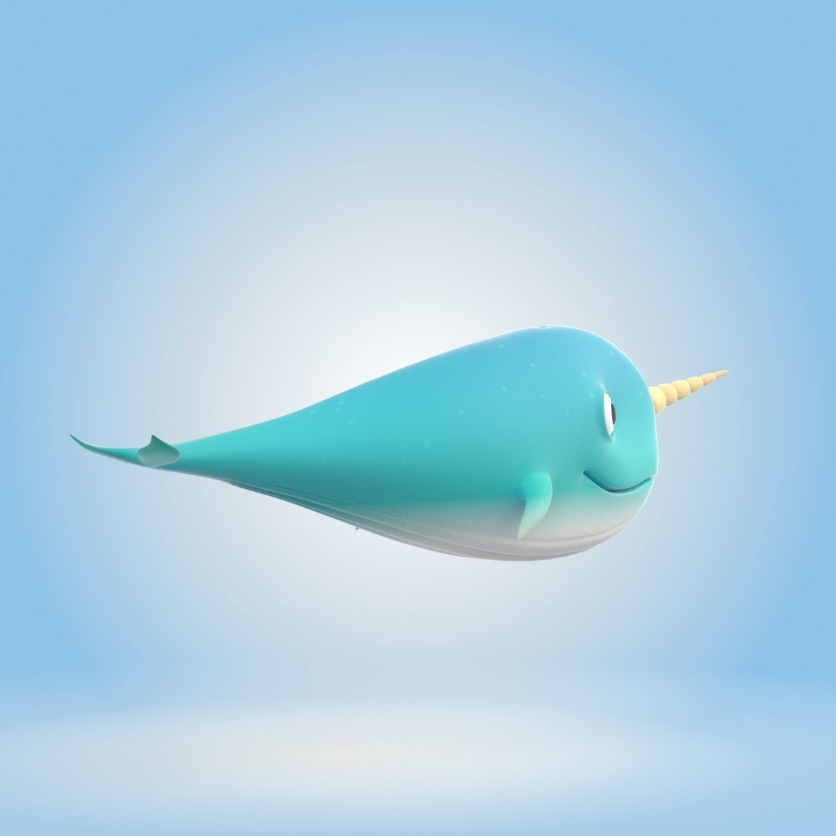 Narwhal 3D model_2