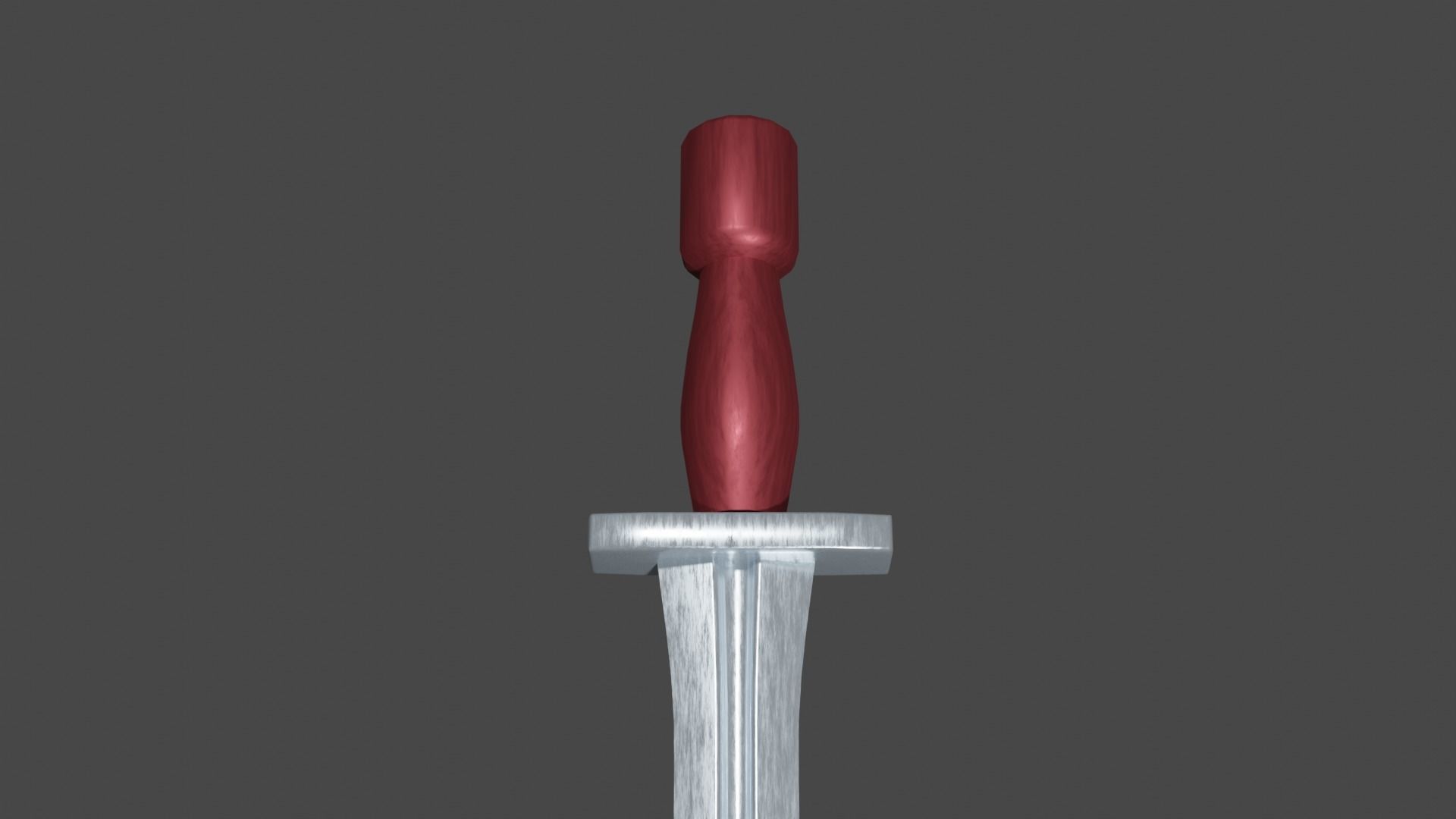 Xyphos sword Low-poly 3D model_11