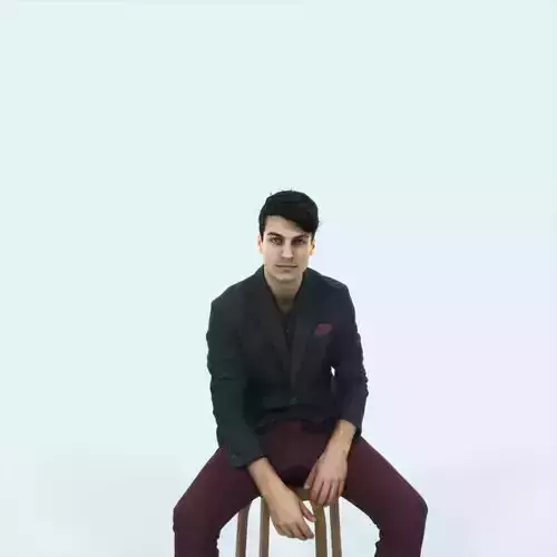 Prime 10K Listening Sitting Casual Man