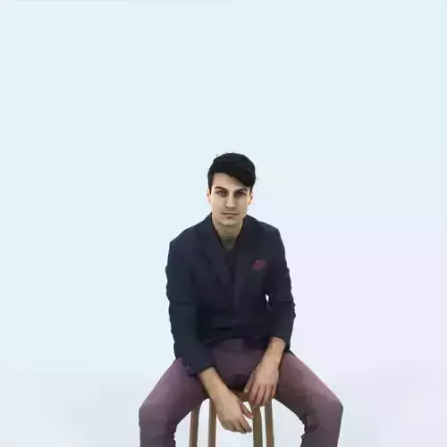 Prime 10J Listening Sitting Casual Man