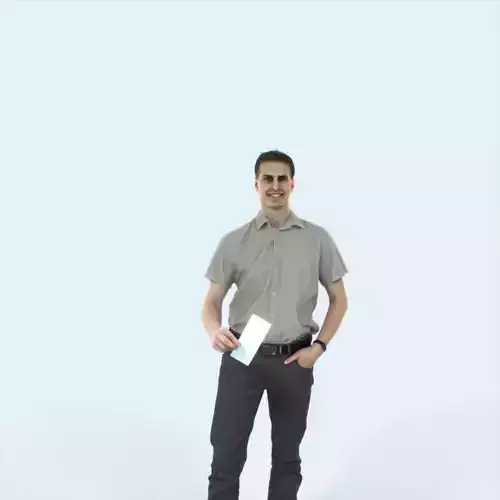 Romance 01J Holding Casual Man