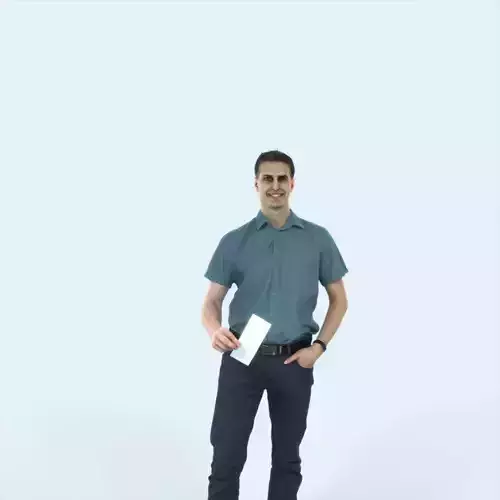 Romance 01E Holding Casual Man