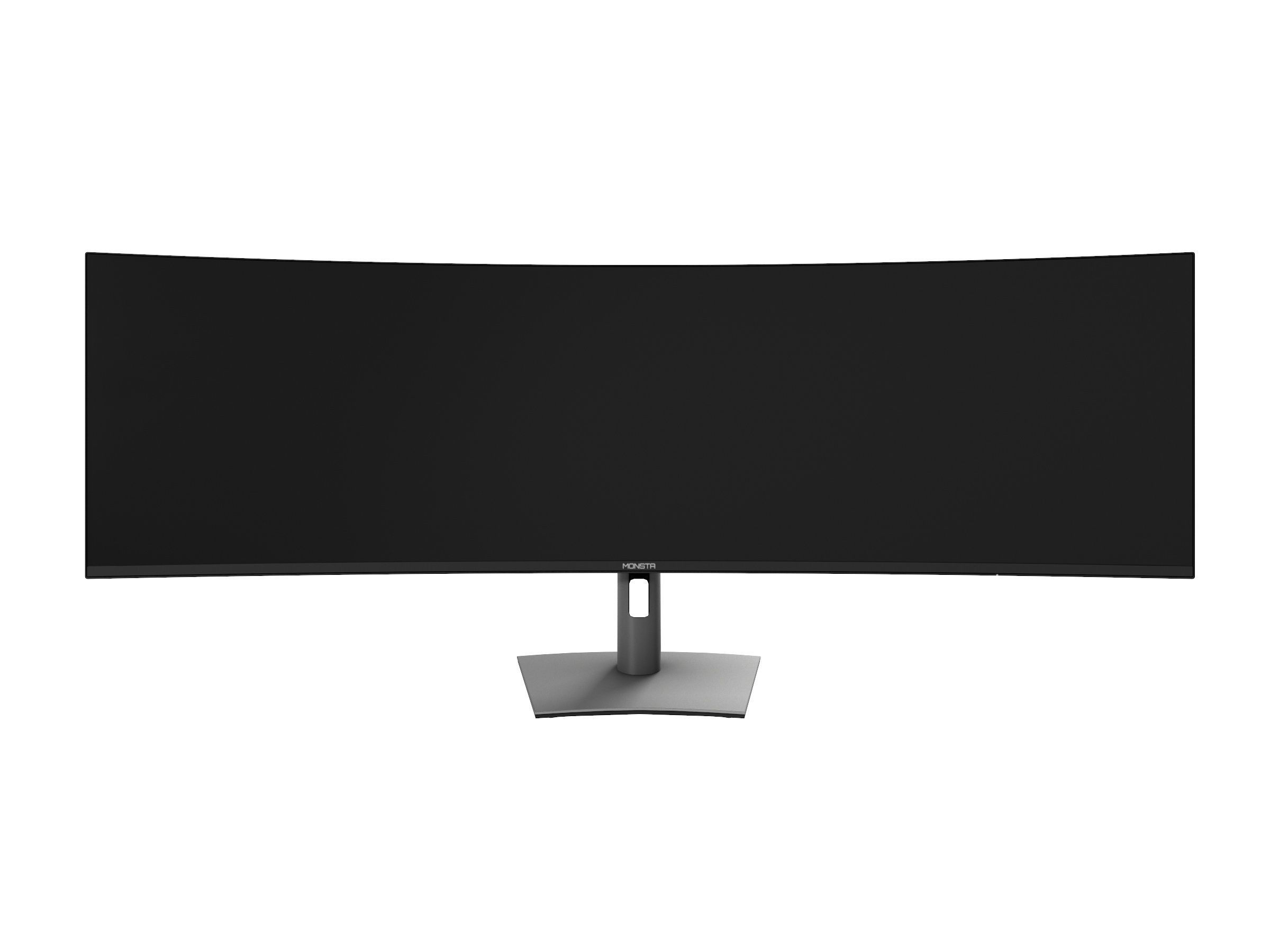 Dell UltraSharp 49 inch curved monitor U4924DW Low-poly 3D model_9