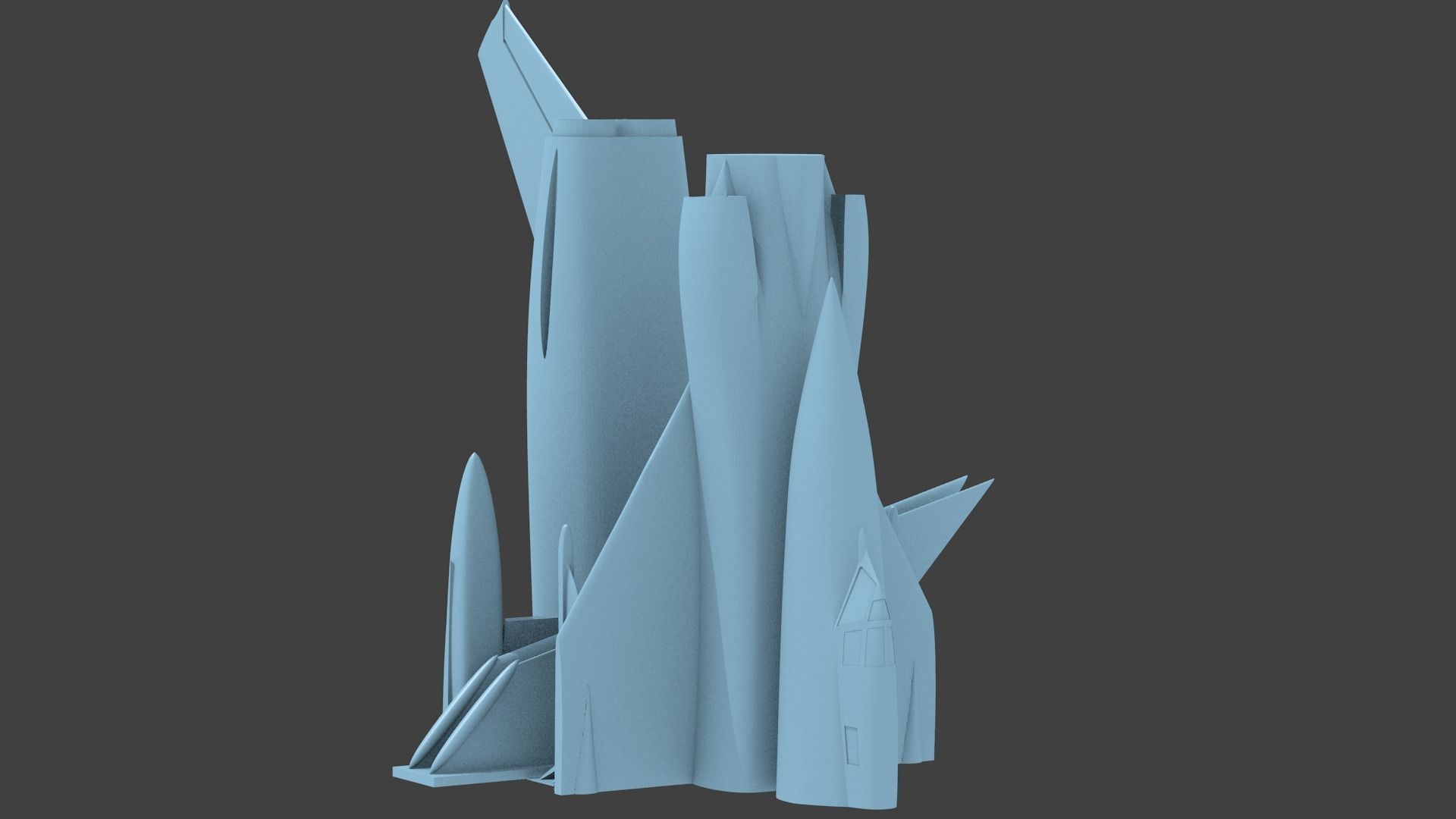 tu-128 3D print model_2