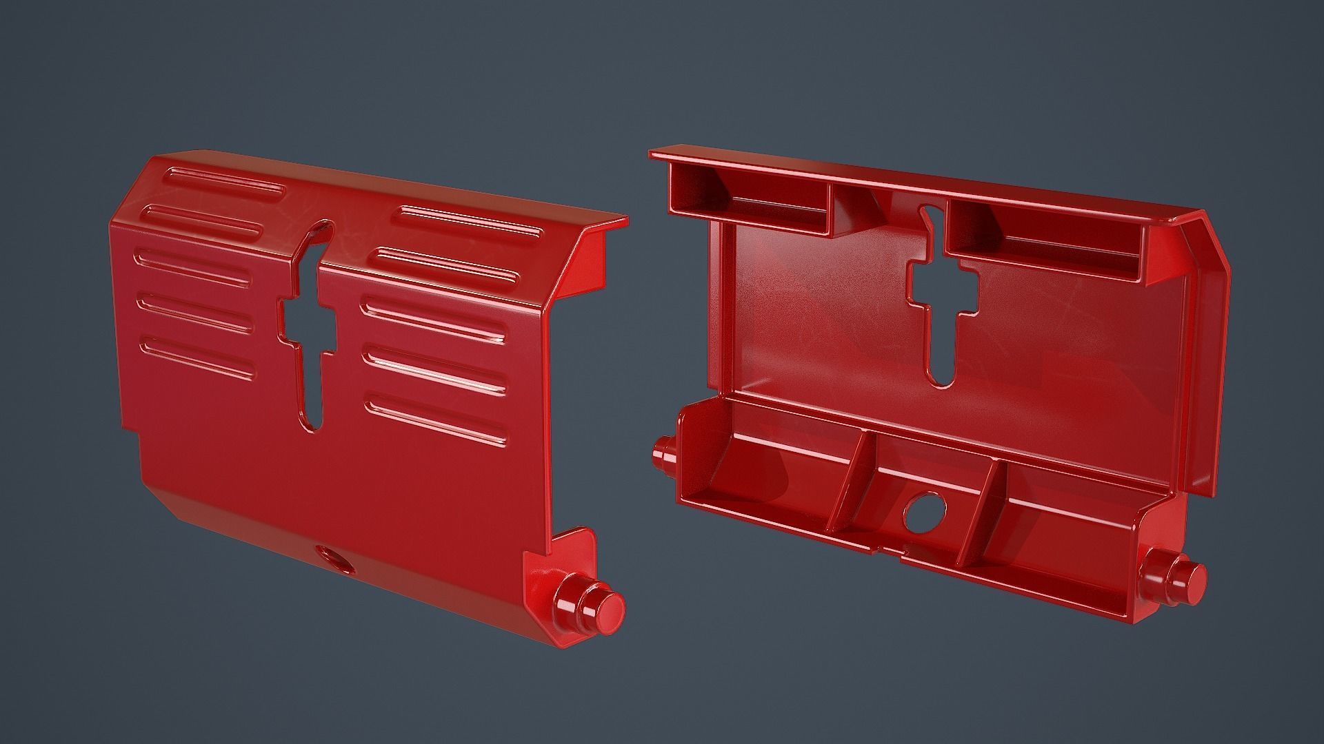 storage box Low-poly 3D model_13
