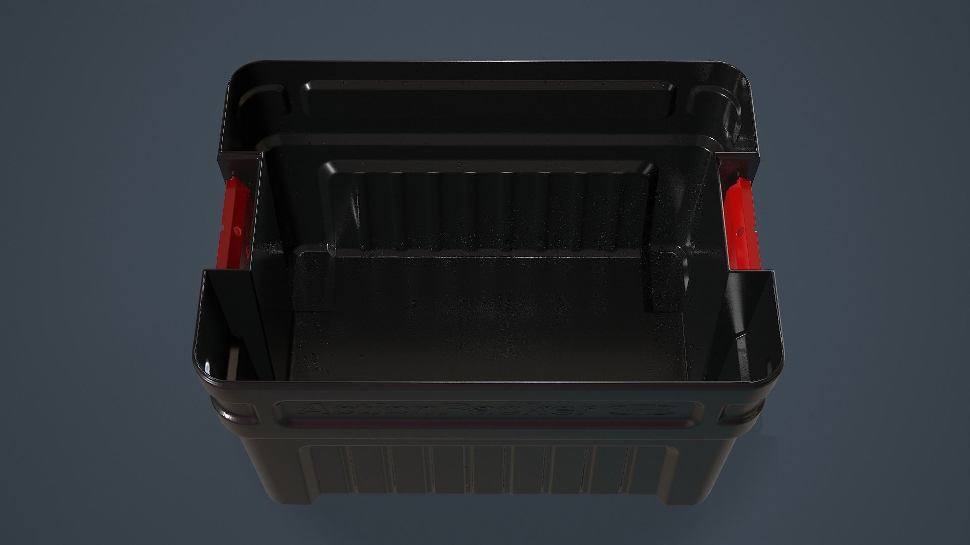 storage box Low-poly 3D model_12