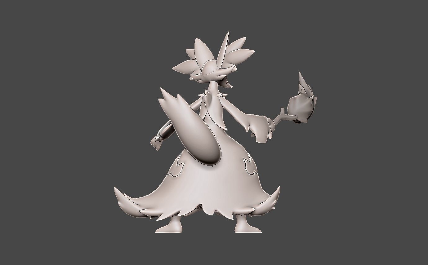 POKEMON DELPHOX 3D print model_8