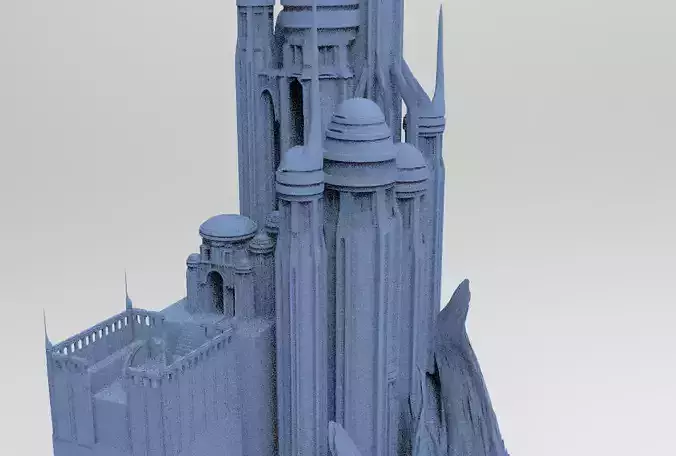 Gold Marble Palace statue 2