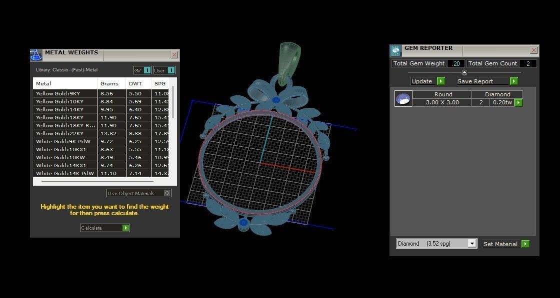 Coin Bezel  3D print model_1