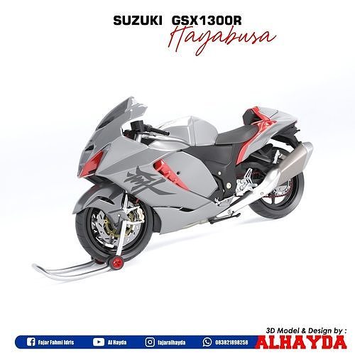 Suzuki Hayabusa  3D model