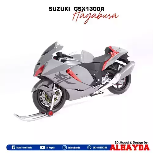 Suzuki Hayabusa  3D model