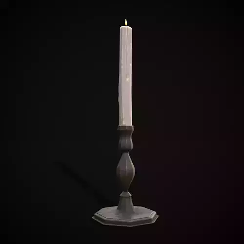 Tall Octagonal Candle Stick