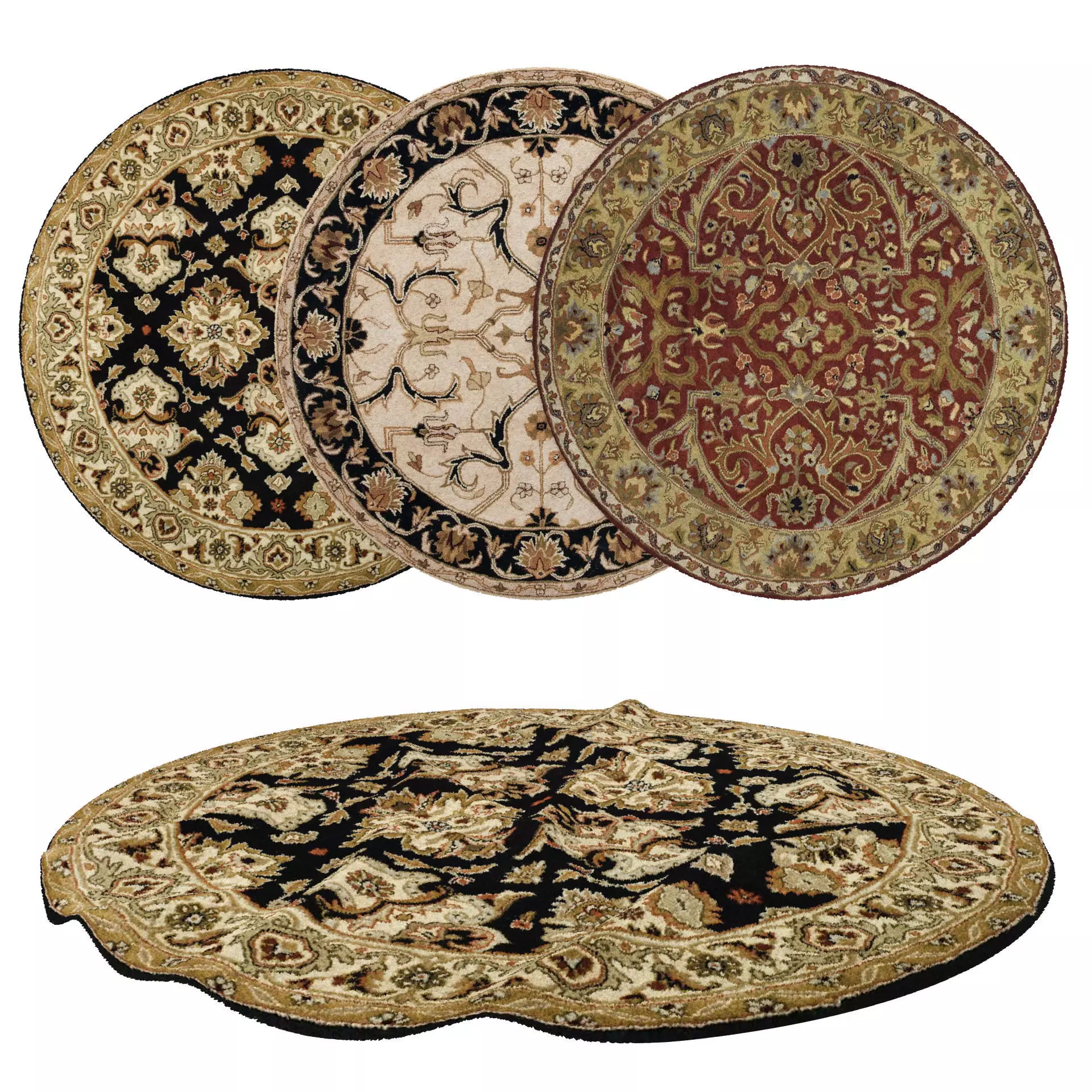 Rugs No 906 Low-poly 3D model_0