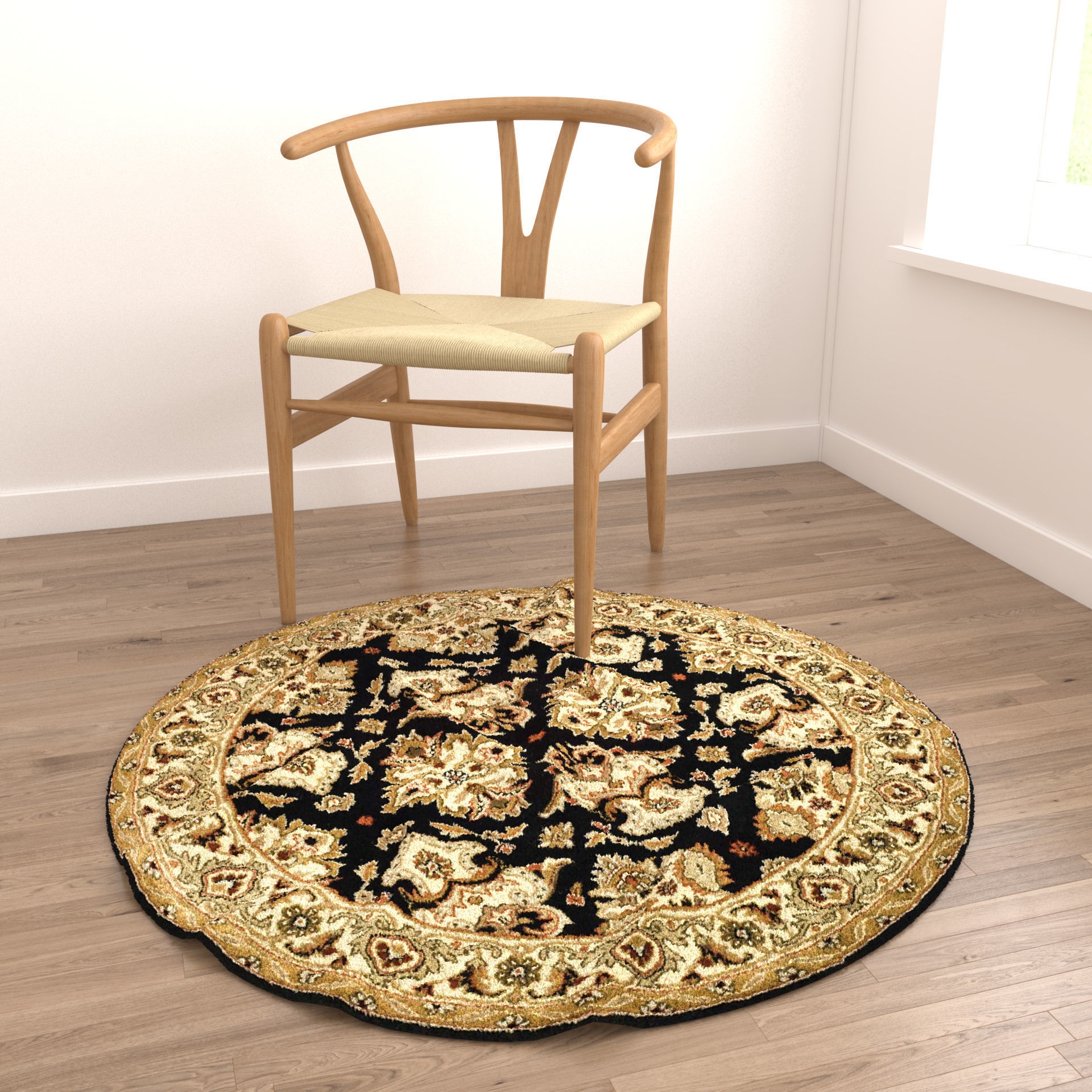 Rugs No 906 Low-poly 3D model_3