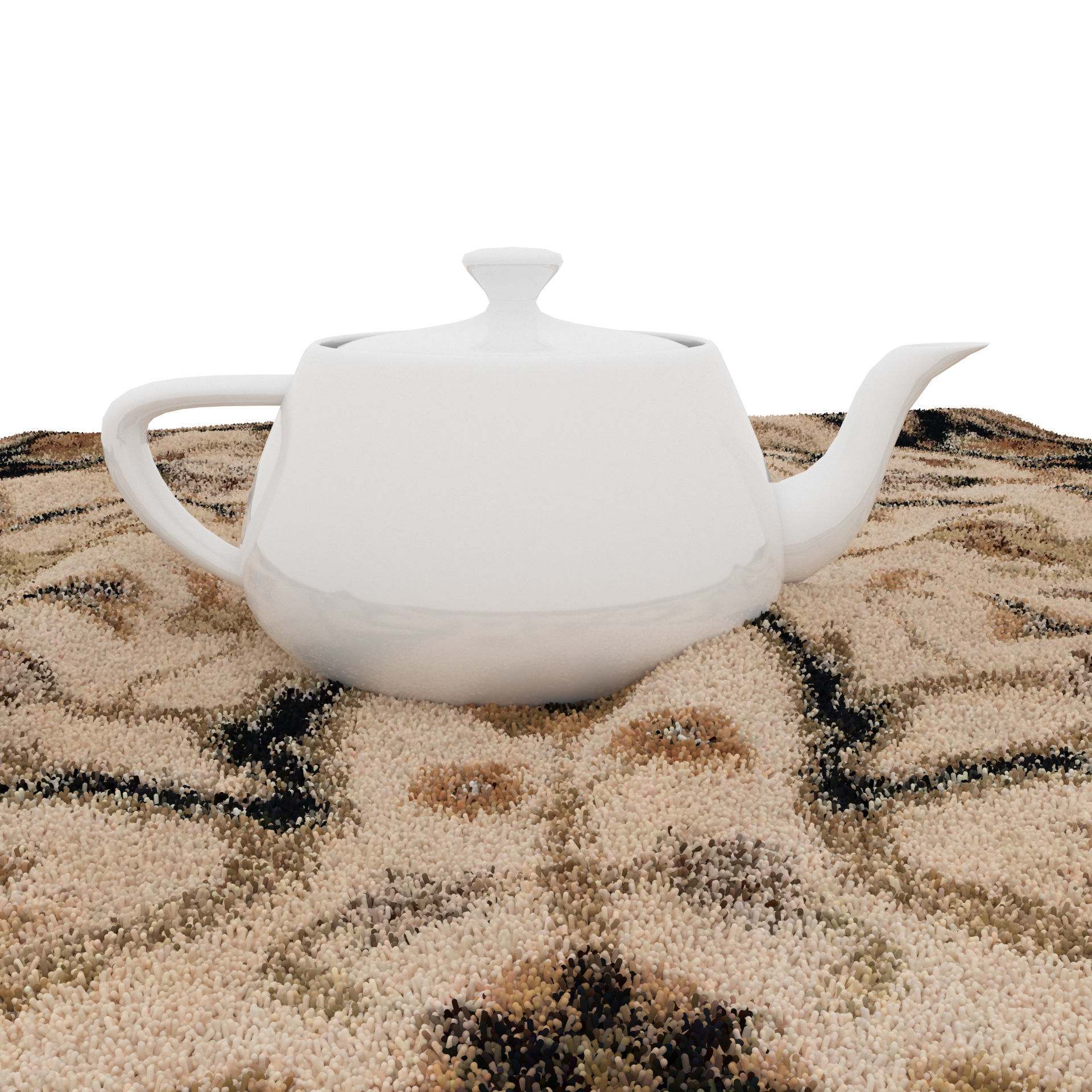 Rugs No 906 Low-poly 3D model_8