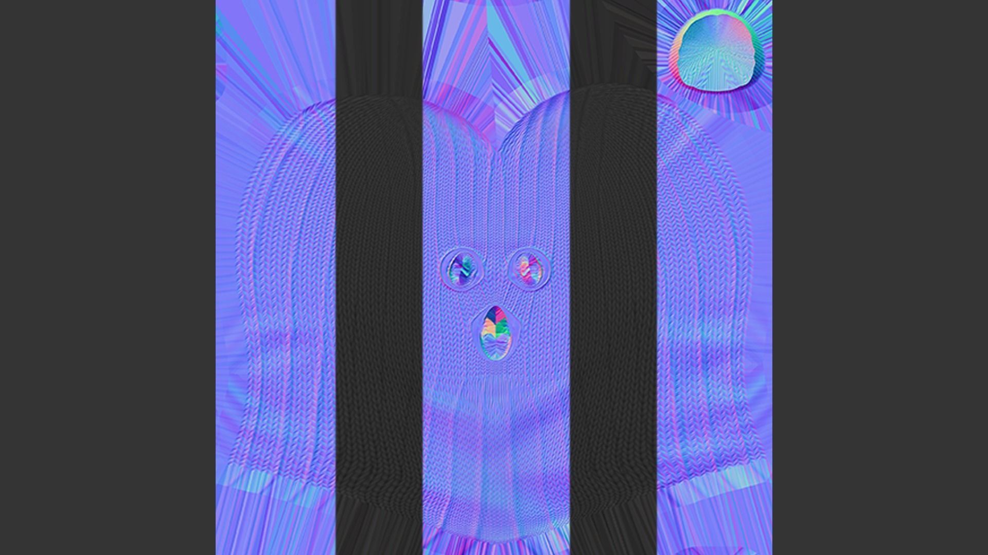  headgear Low-poly 3D model_4