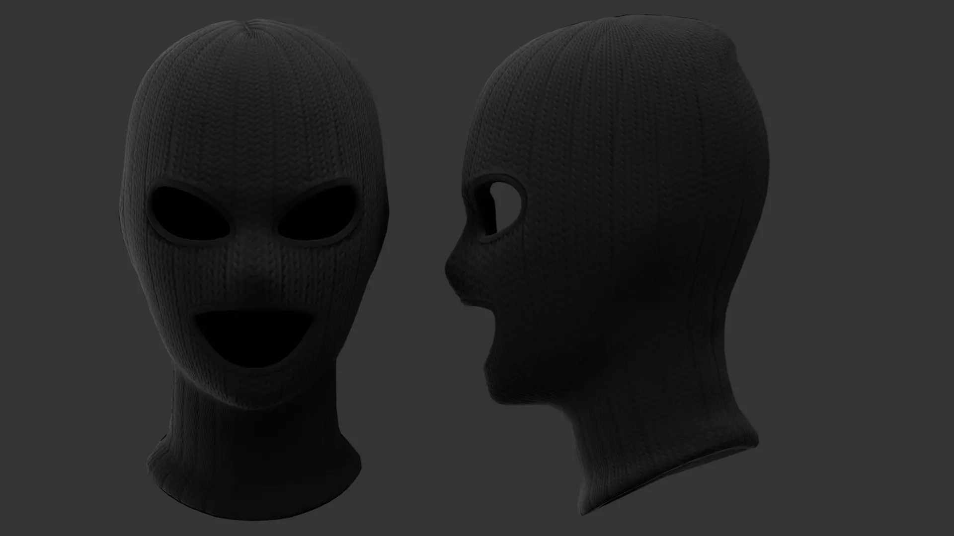  headgear Low-poly 3D model_0