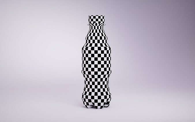 Fanta Mistery Bottle 3D Model 3D model 4
