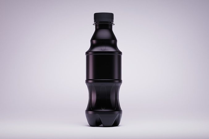 Fanta Mistery Bottle 3D Model 3D model 2