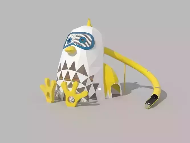 chick playground 3D model