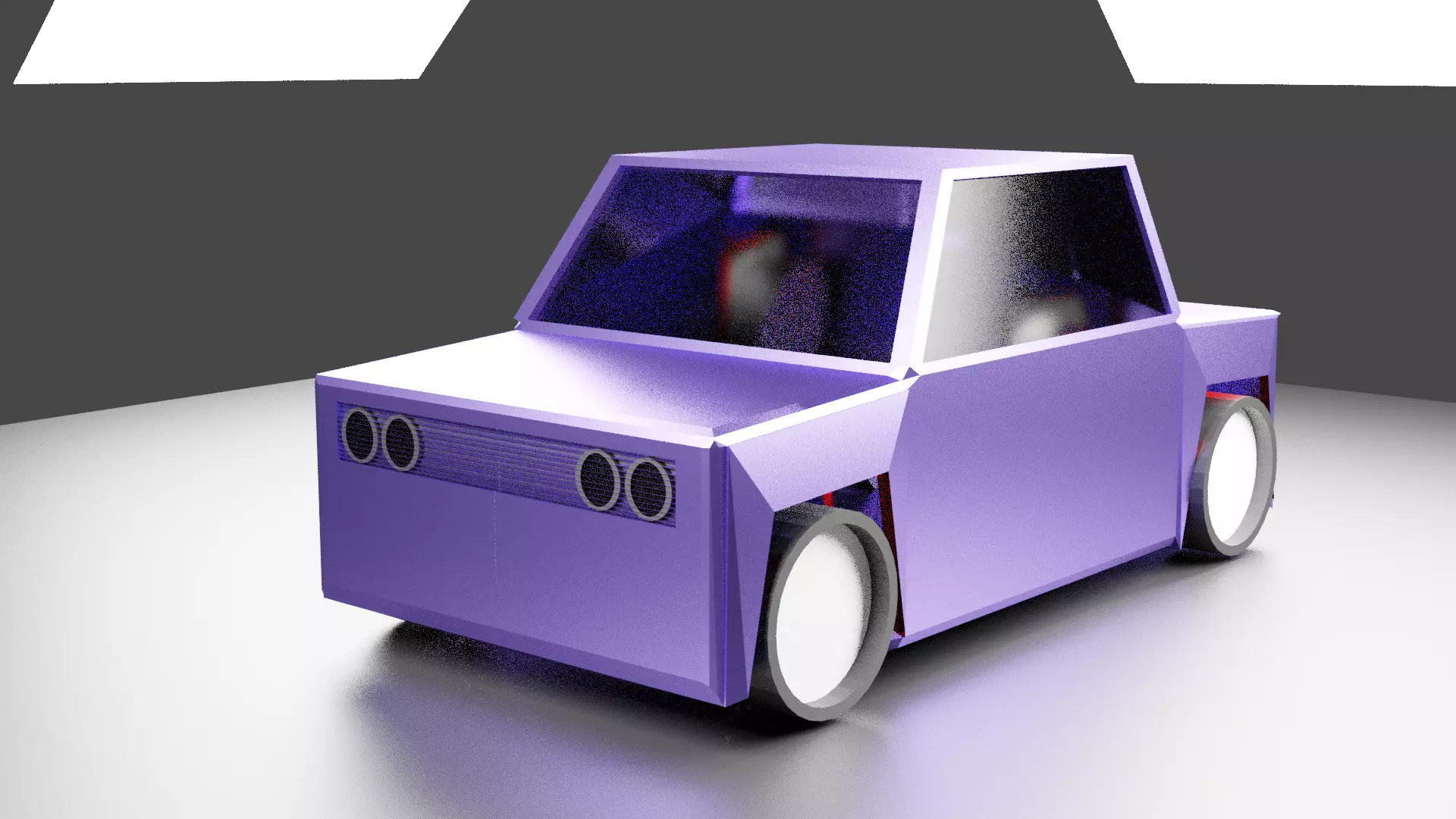 City pack Low-poly 3D model_0