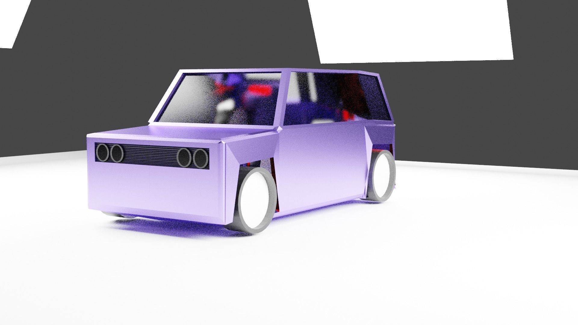 City pack Low-poly 3D model_1