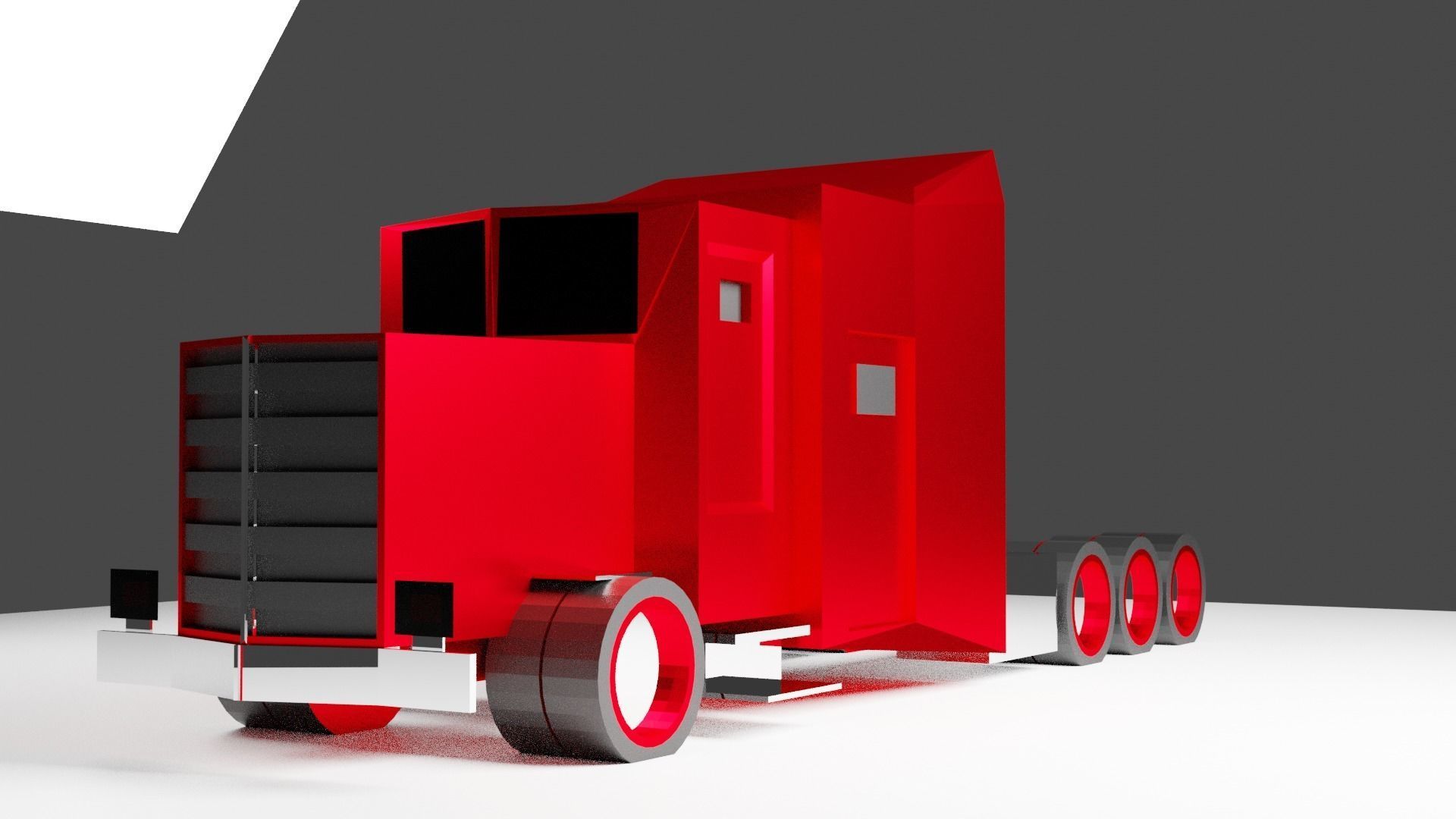 City pack Low-poly 3D model_3