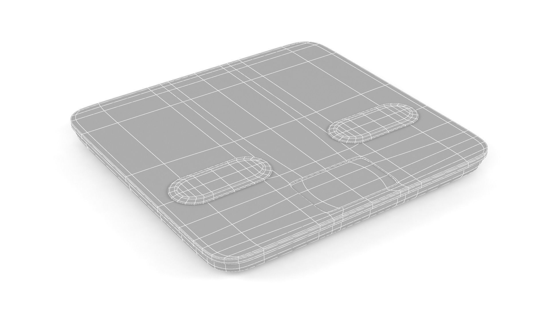 Bathroom Scale 3D model_9