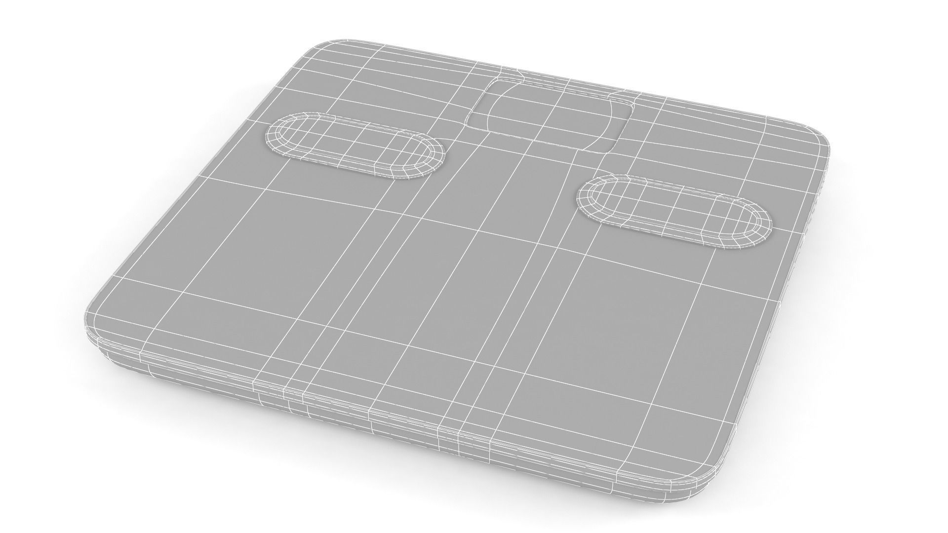 Bathroom Scale 3D model_5