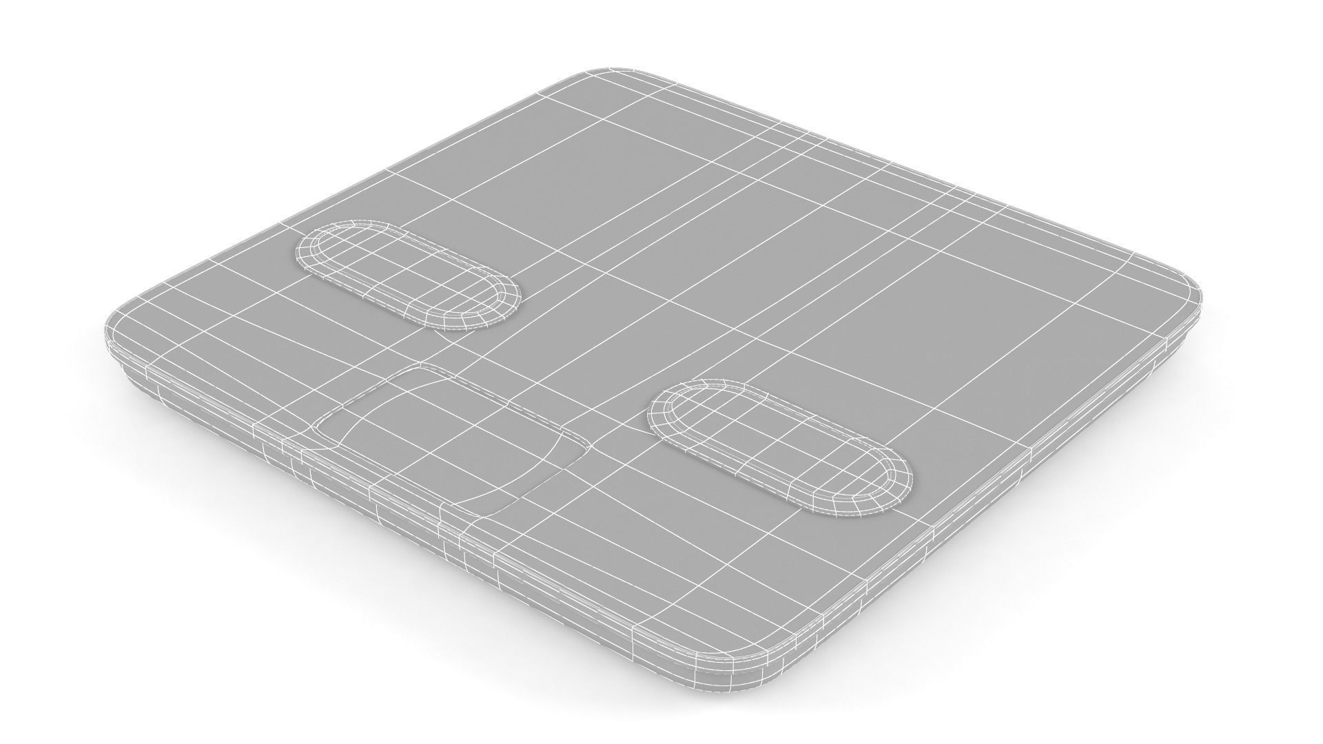 Bathroom Scale 3D model_8