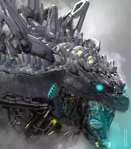 MechaGodzilla 3D 3D model