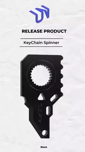 Keychains spinner 3D print model