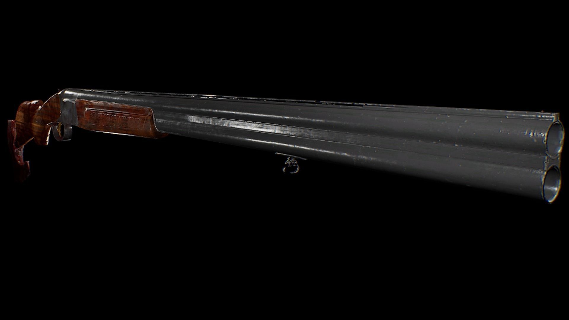 Zombie handmade weapons Low-poly 3D model_29