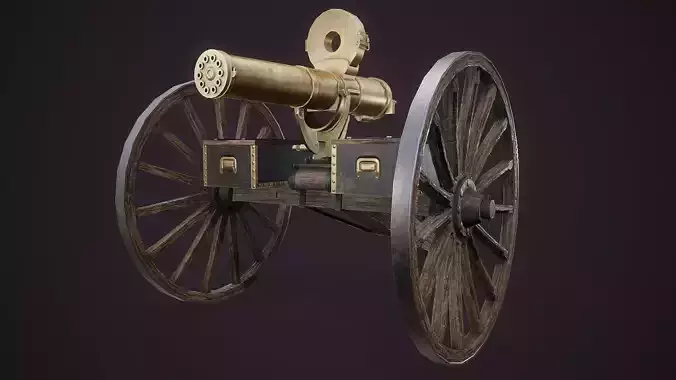 Gutling Gun Colt 1883