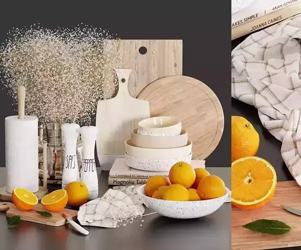 kitchen accessories VOL 108 3D model