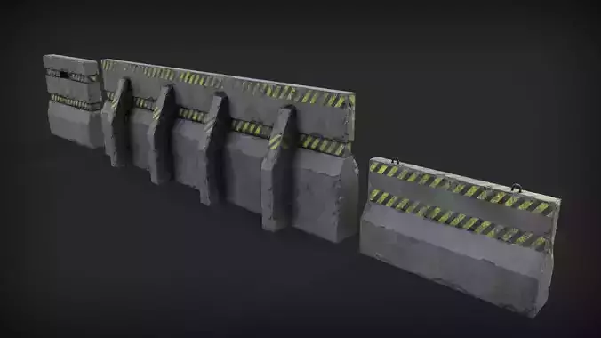 Concrete Barricades Barrier