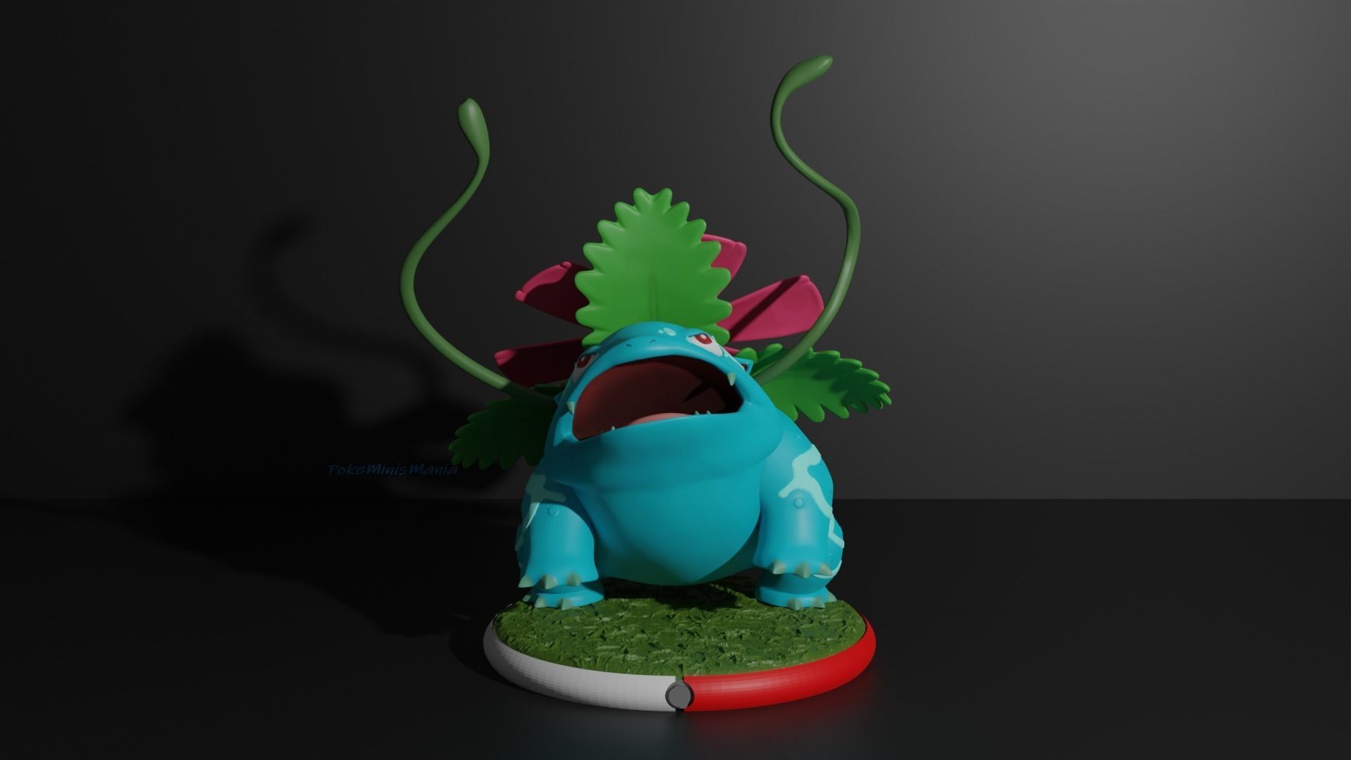 Clone Venusaur pokemon 3D print model 3D print model_1