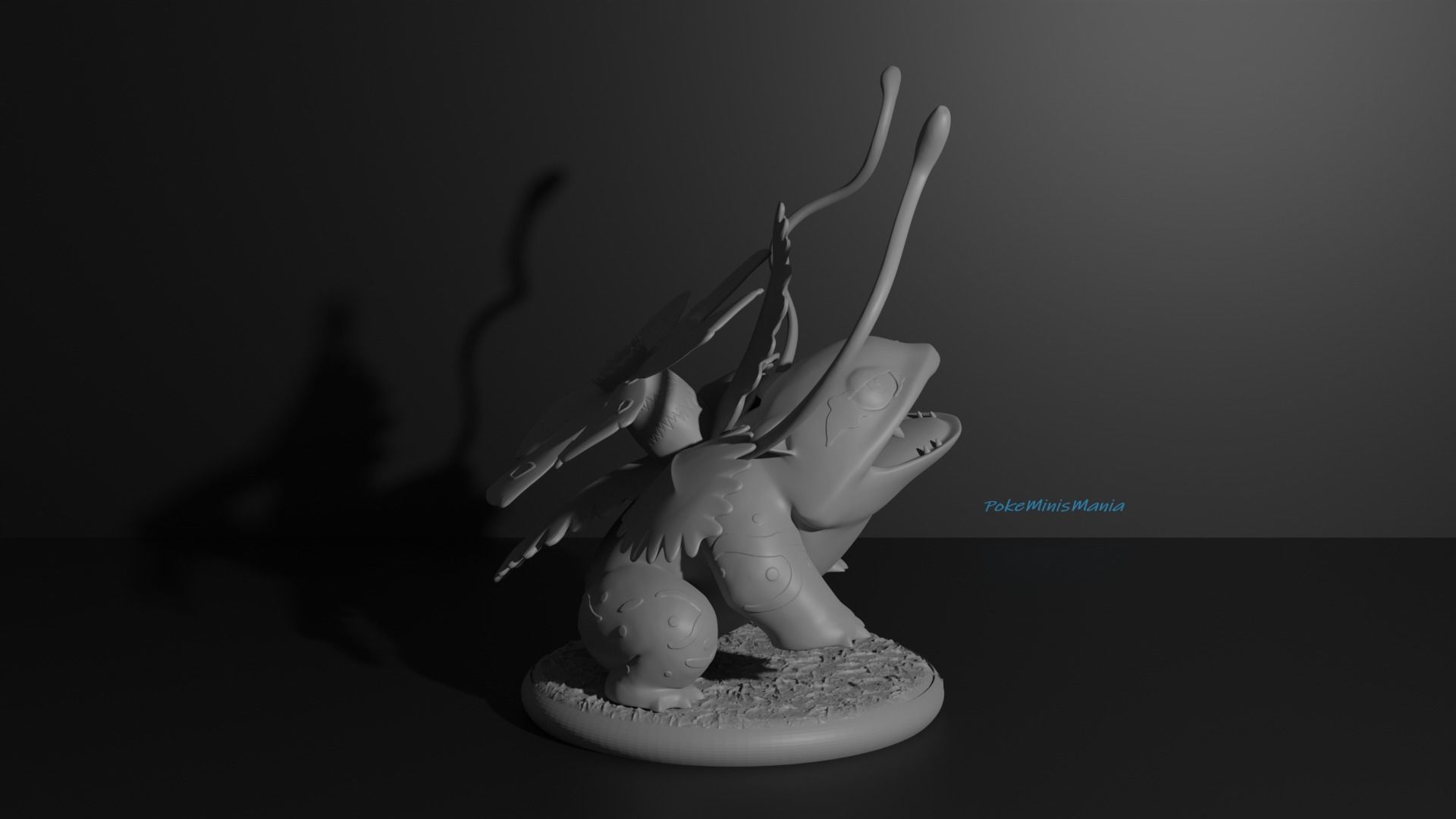 Clone Venusaur pokemon 3D print model 3D print model_6