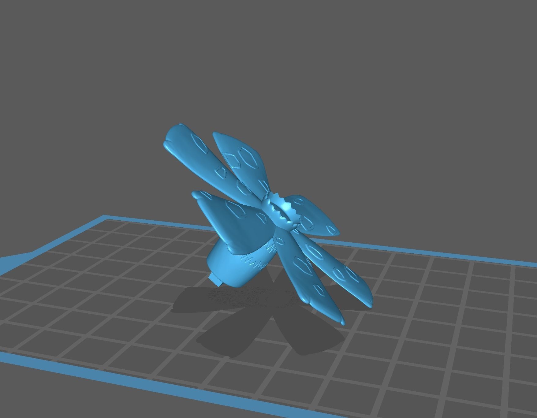 Clone Venusaur pokemon 3D print model 3D print model_9