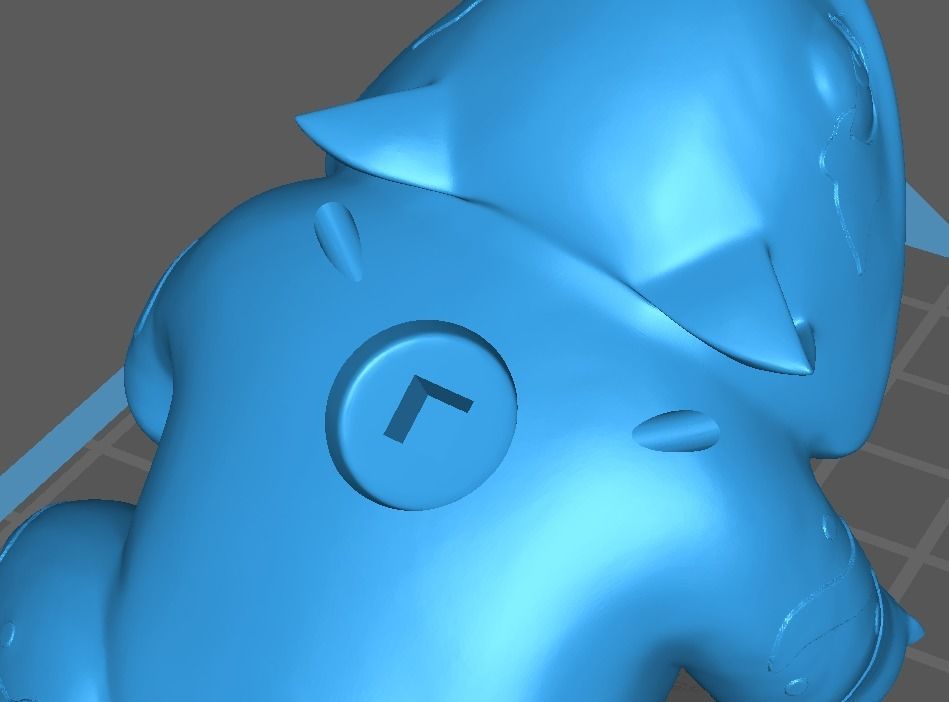 Clone Venusaur pokemon 3D print model 3D print model_17