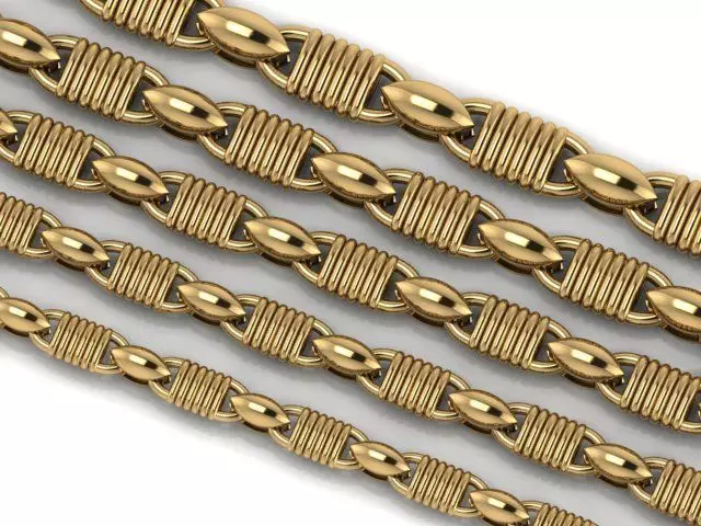 Buy Unique Chain Model BEST FOR ALL JEWELRY METALS 3D print model_0