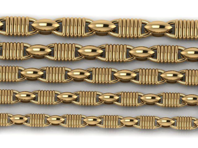 Buy Unique Chain Model BEST FOR ALL JEWELRY METALS 3D print model_2