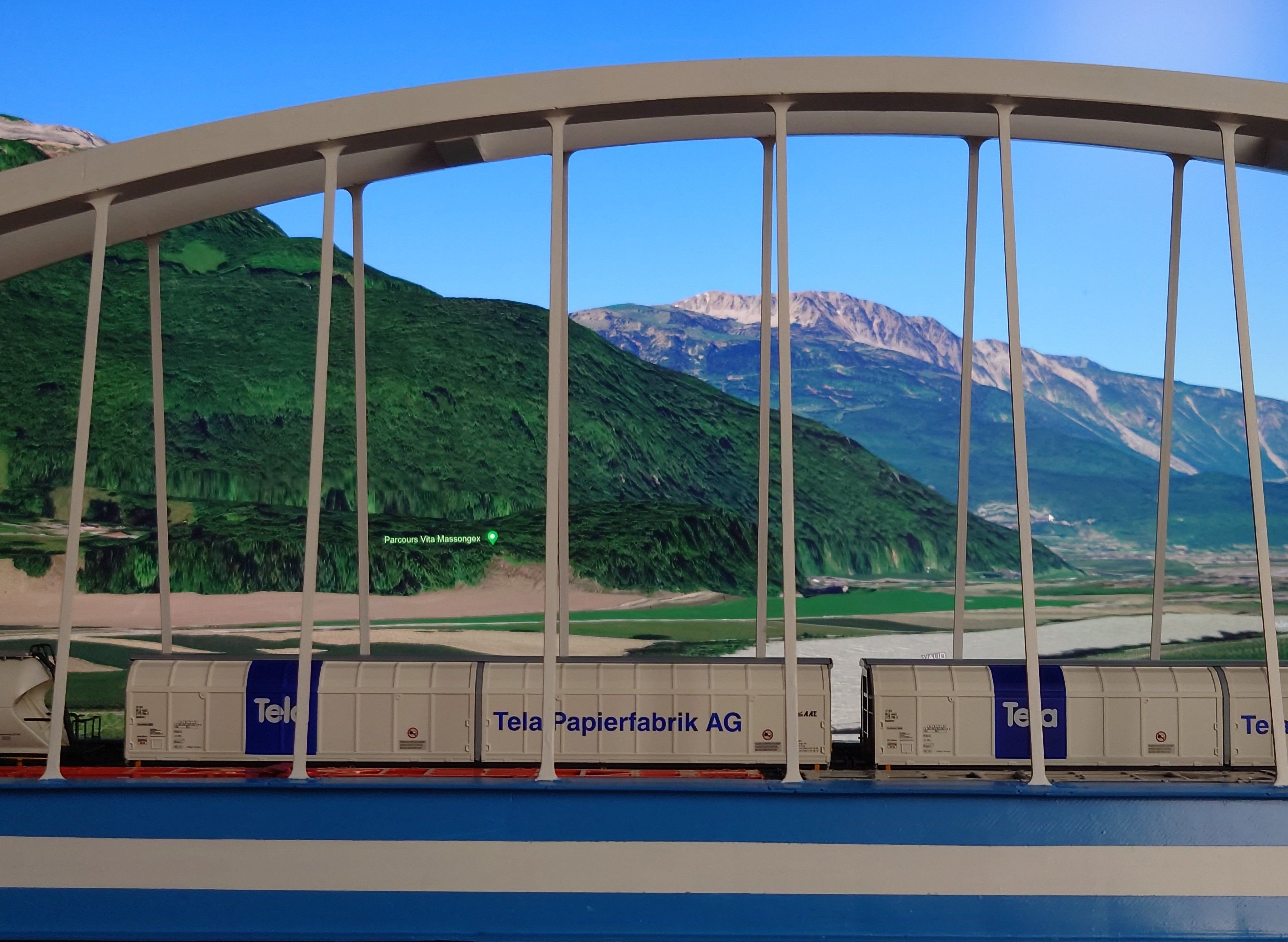 MJS2310-N PONT FERROVIAIRE DE MASSONGEX -Railway Bridge 3D print 3D print model_2